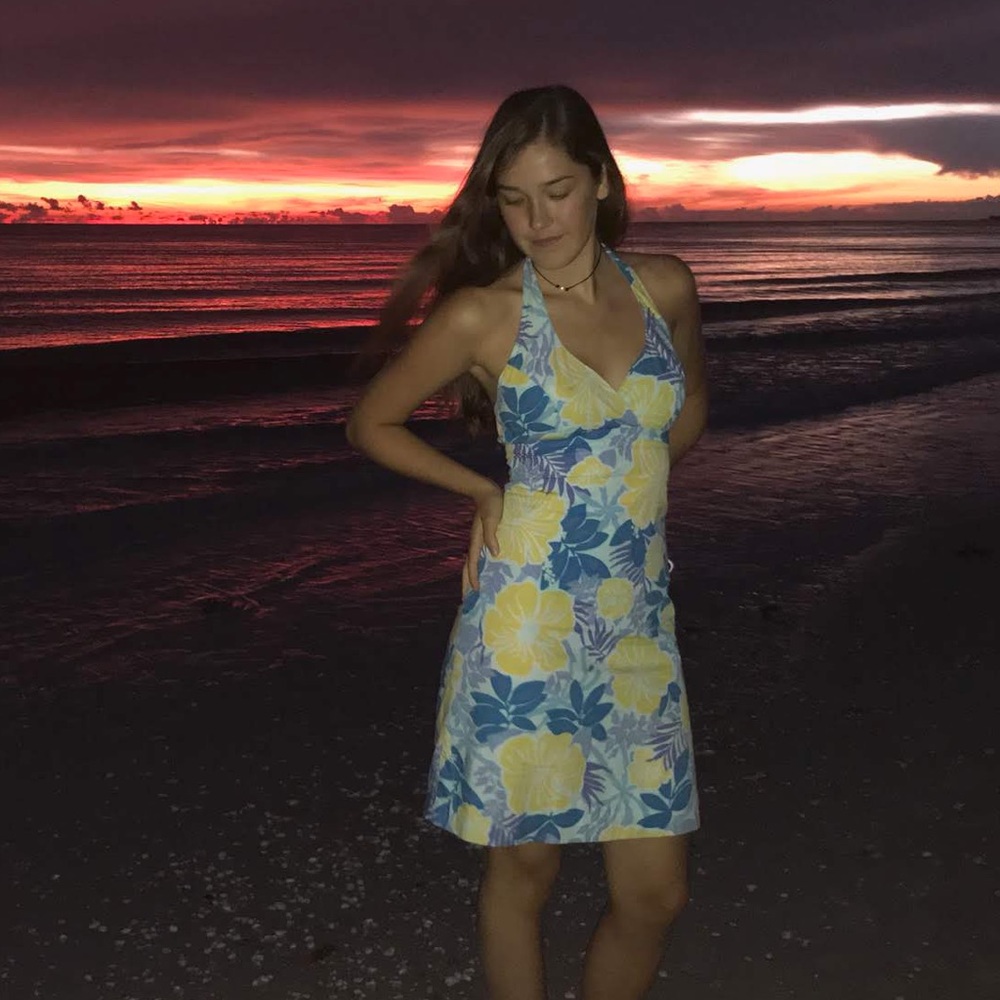 RARE VINTAGE Lilly Pulitzer Halter Dress